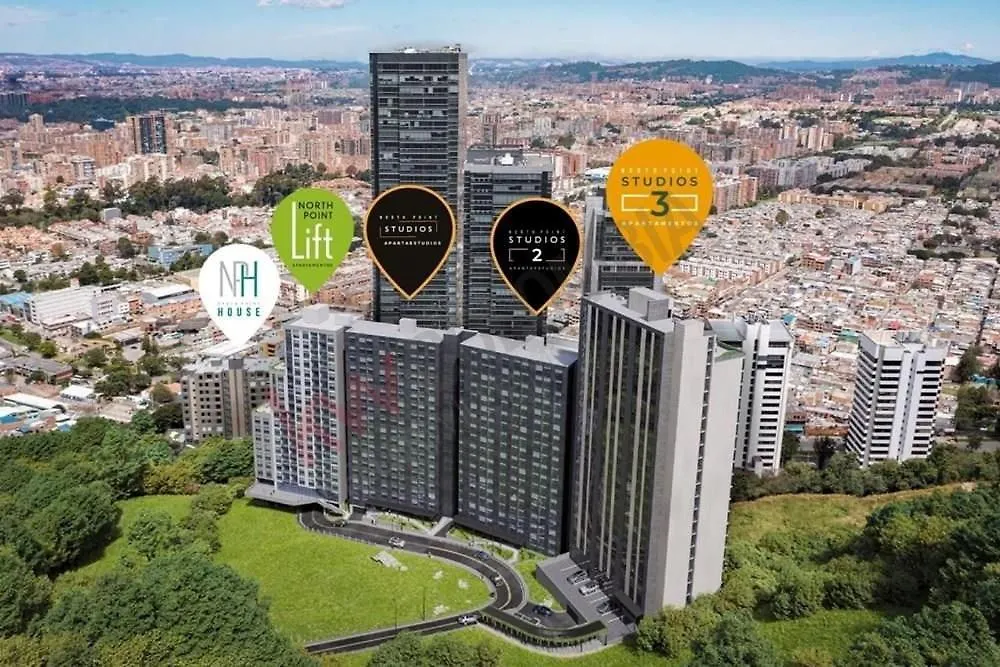 Apartment Acogedor Loft Con Tecnologia Alexa, Vista Usaquen Bogota